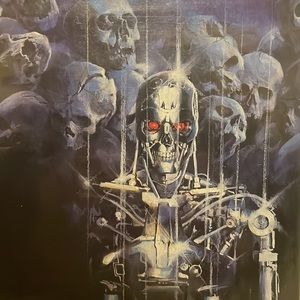 Terminator The Burning Earth #4 90s comics sci-fi horror Cybernetic T2 Arnold